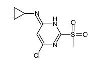 6-氯-N-环丙基-2-(甲磺酰基)-4-嘧啶胺