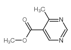 4-甲基-5-嘧啶甲酸甲酯