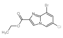 8-溴-6-氯咪唑并[1,2-A]吡啶-2-甲酸乙酯