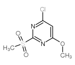 4-氯-6-甲氧基-2-甲磺酰基嘧啶