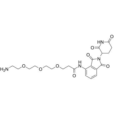 Pomalidomide-amido-PEG3-C2-NH2