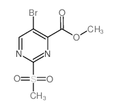 2-甲砜基-5-溴-4-嘧啶甲酸甲酯