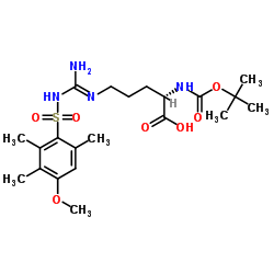 N^a-Boc-N^w-(4-甲氧基-2,3,6-三甲基苯基磺酰基)-L-精氨酸