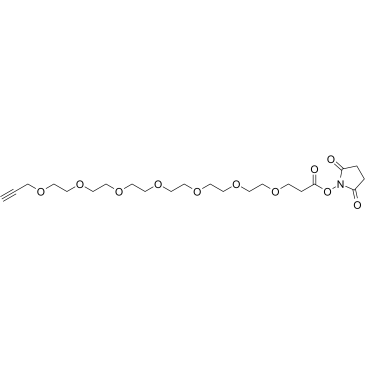 Propargyl-PEG7-NHS ester