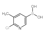 6-氯-5-甲基吡啶-3-硼酸