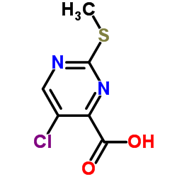 2-甲硫基-5-氯嘧啶-4-甲酸