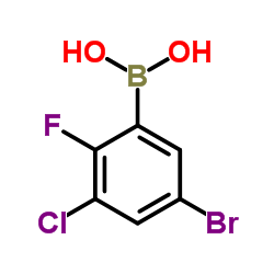 5-溴-3-氯-2-氟苯硼酸