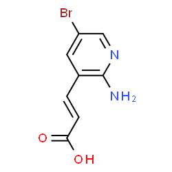 3-(2-氨基-5-溴吡啶-3)丙烯酸