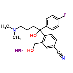 4-[4-(二甲氨基)-1-(4-氟苯基)-1-羟丁基]-3-羟甲基苯腈氢溴酸盐