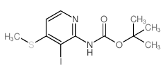 4-甲硫基-3-碘吡啶-2-氨基甲酸叔丁酯