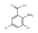 2-氨基-3,5-二溴苯甲酸