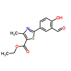 2-(3-醛基-4-羟基苯基)-4-甲基噻唑-5-羧酸乙酯