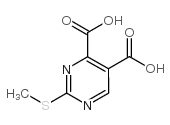 2-甲硫基-4,5-嘧啶二甲酸