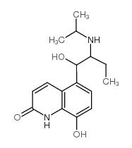 5-(1-羟基-2-异丙胺基丁基)-8-羧基喹诺酮