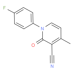 1-(4-氟苯基)-2-氧代-4-甲基-1,2-二氢吡啶-3-甲腈