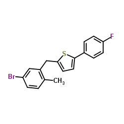 2-(2-甲基-5-溴苄基)-5-(4-氟苯)噻吩