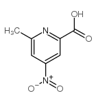 6-甲基-4-硝基吡啶-2-羧酸