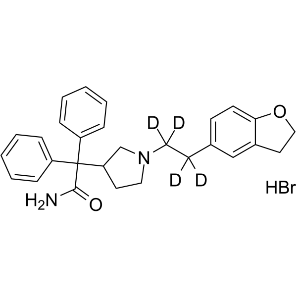 (±)-Darifenacin-d4 hydrobromide