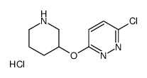 3-氯-6-(3-哌啶基氧基)哒嗪盐酸盐