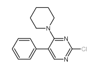 2-氯-5-苯基-4-(哌啶-1-基)嘧啶