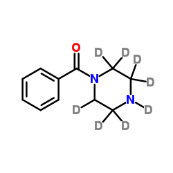 1-Benzoylpiperazine-d8