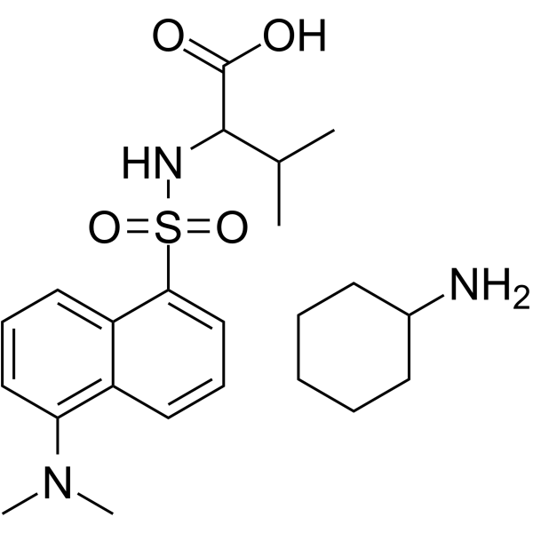 Dansyl-DL-缬氨酸环己基铵盐