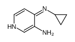 3-氨基-4-(环丙基氨基)吡啶