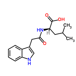 N-(3-吲哚基乙酰基)-L-亮氨酸