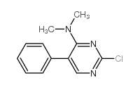 2-氯-N,N-二甲基-5-苯基嘧啶-4-胺