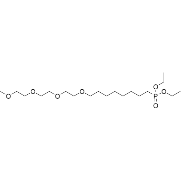 m-PEG4-C6-phosphonic acid ethyl ester