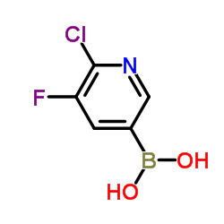 (6-氯-5-氟吡啶-3-基)硼酸