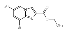 8-溴-6-甲基咪唑并[1,2-a]吡啶-2-羧酸乙酯