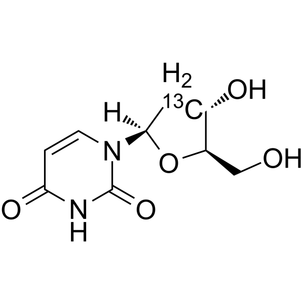 2'-Deoxyuridine-2′-13C