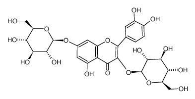 槲皮素 3,7-双葡萄糖苷