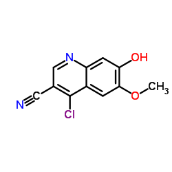 4-氯-7-羟基-6-甲氧-3-腈基喹啉