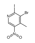 3-溴-2-碘-4-甲基-5硝基吡啶