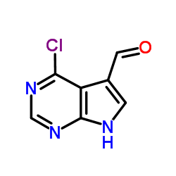4-氯-7H-吡咯并[2,3-d]嘧啶-5-甲醛