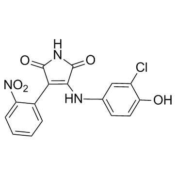 3-[(3-氯-4-羟苯基)氨基]-4-(2-硝苯基)-1H-吡咯-2,5-二酮