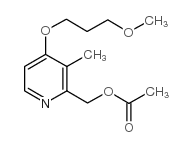 (4-(3-甲氧基丙氧基)-3-甲基吡啶-2-基)甲基 乙酸酯