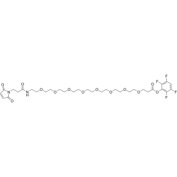 Mal-amido-PEG8-TFP ester