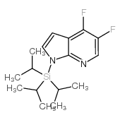 4,5-二氟-1-[三(1-甲基乙基)硅酯]-1H-吡咯并[2,3-B]吡啶