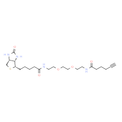 Biotin-PEG2-C4-alkyne