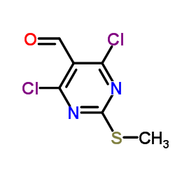 4,6-二氯-2-甲硫基嘧啶-5-甲醛