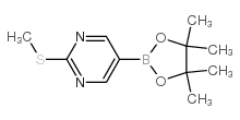 2-甲基硫代嘧啶-5-硼酸频那酯