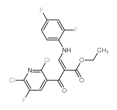 2-(2,6-二氯-5-氟烟酰基)-3-((2,4-二氟苯基)氨基)丙烯酸乙酯