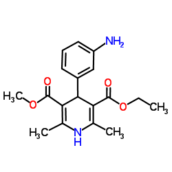 2,6-二甲基-4-(3-氨基苯基)-5-(甲氧羰基)-1,4-二氢吡啶-3-甲酸乙酯