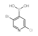 5-溴-2-氯吡啶-4-硼酸