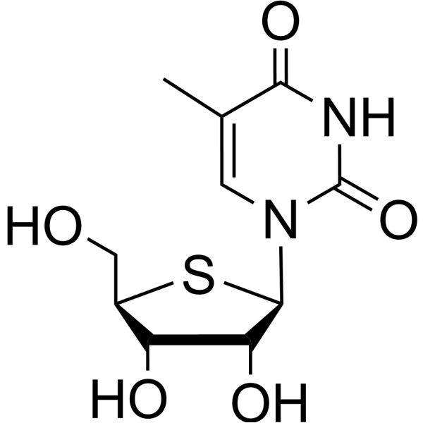 1-(4'-thio-beta-ribofuranosyl)thymine