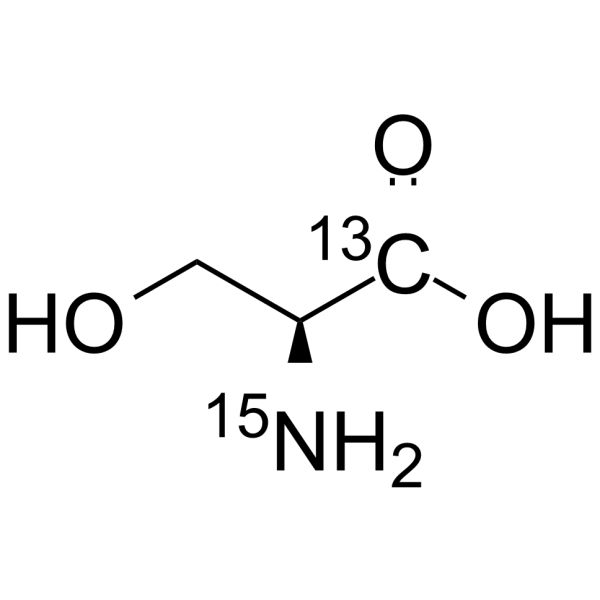 L-丝氨酸 13C,15N