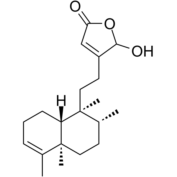 16-Hydroxycleroda-3,13-dien-15,16-olide